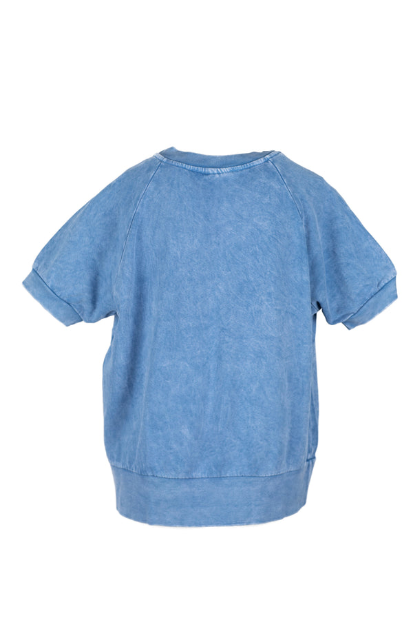 Garment dyed French terry top
